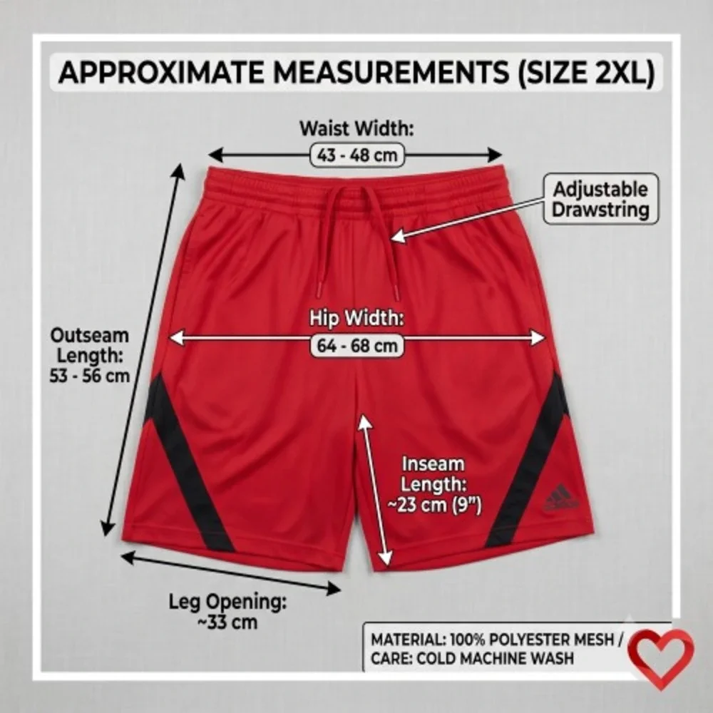 adidas Mens Basketball Mesh Shorts 9